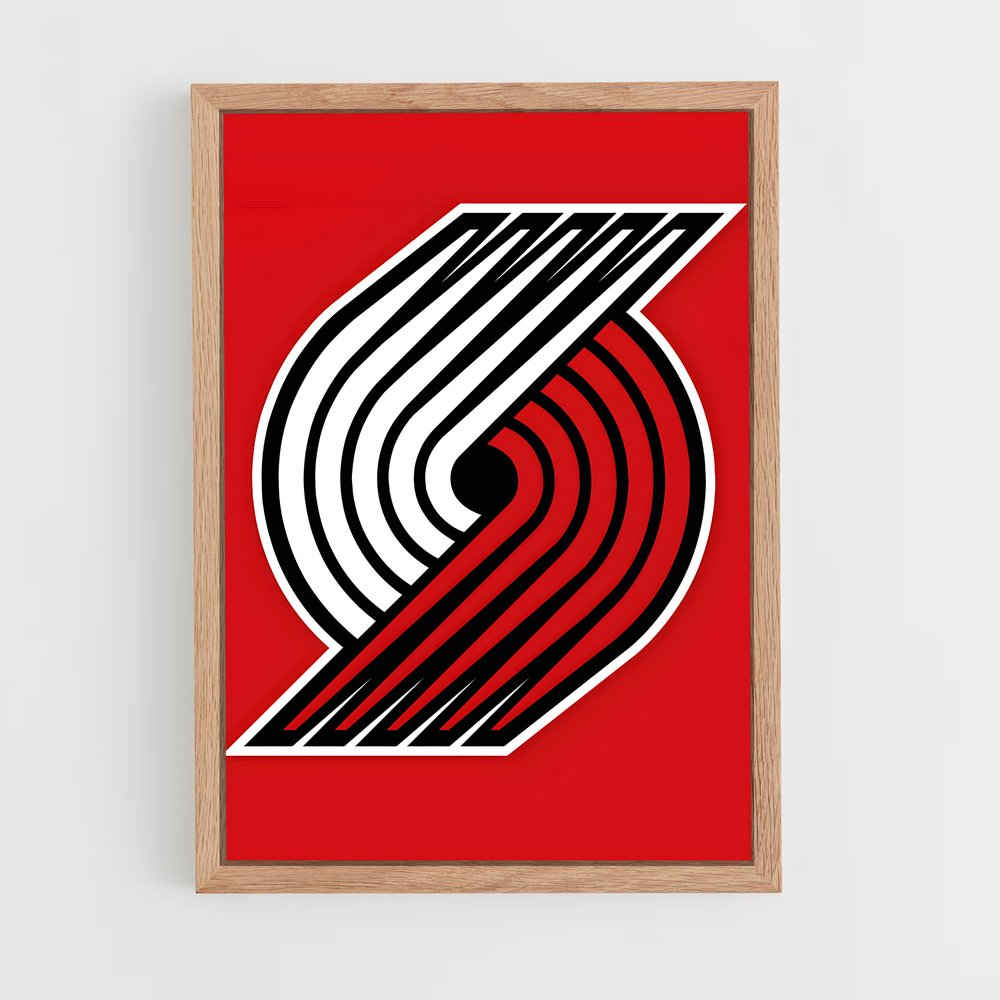 Poster Blazers Nation – affiche Basketball (vue 4)